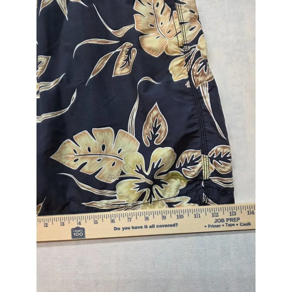 Tommy Bahama Relax Mens Tropical Floral Hawiian Swim Trunks Mesh Lined (XL)